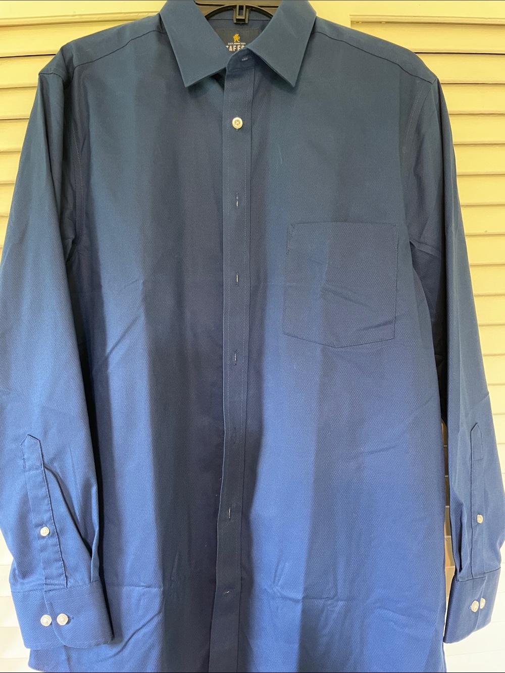Stafford Sweat Repel Navy Blue Men’s Shirt